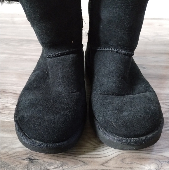 Ugg Bailey Mariko Boots in Black Women's Size 8 - Picture 4 of 7